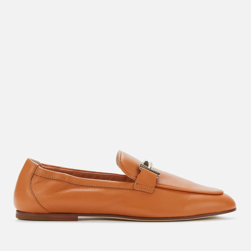 Tod's Women's Leather Loafers - Tan Image 1