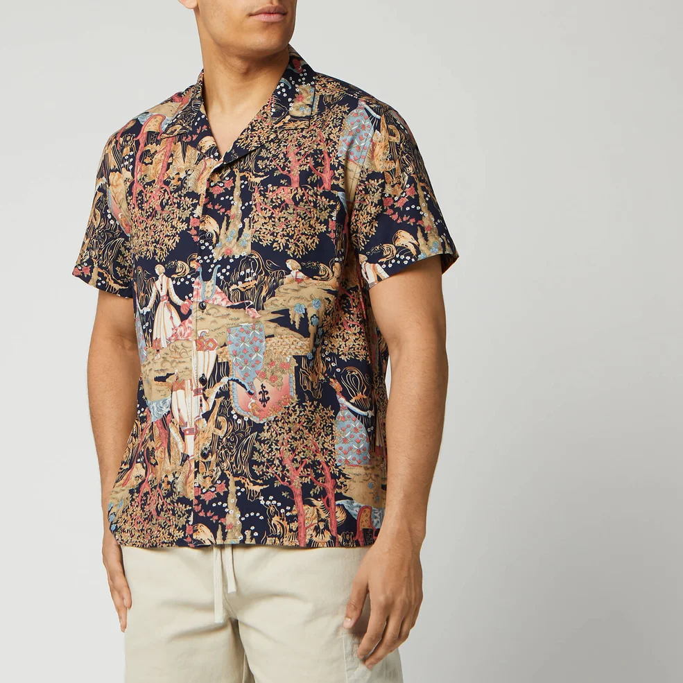 YMC Men's Malick Shirt - Hawaiian Image 1