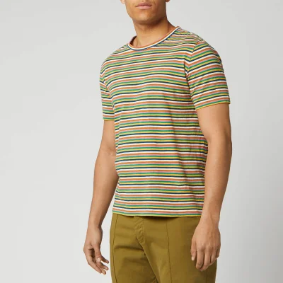 YMC Men's Wild Ones T-Shirt - Multi Stripe