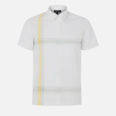 A.P.C. Men's Chemisette Leandre Polo Shirt - Blanc
