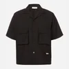 Drôle de Monsieur Men's Wool Utility Shirt - Black - Image 1