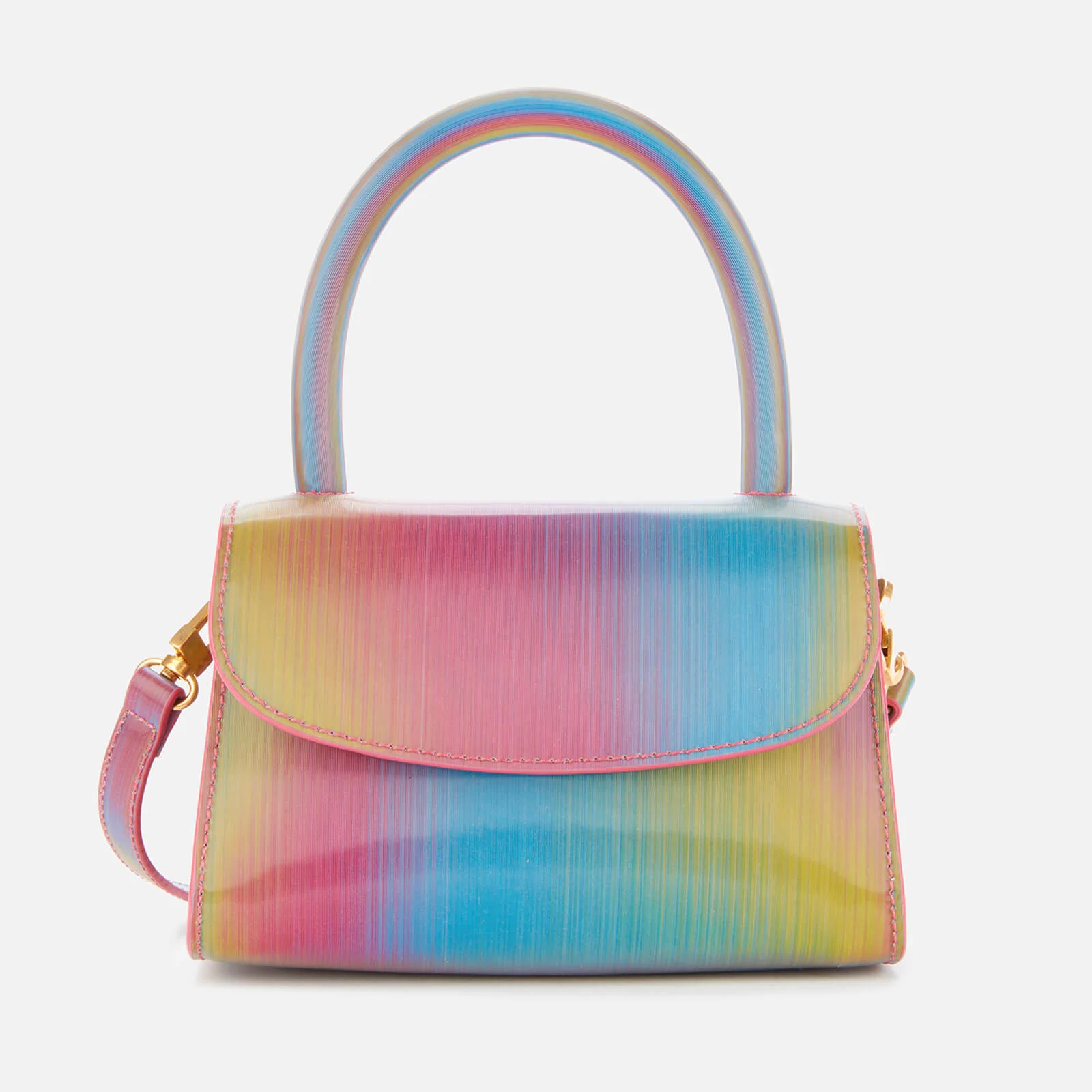 BY FAR Women's Mini Top Handle Bag - Rainbow Image 1