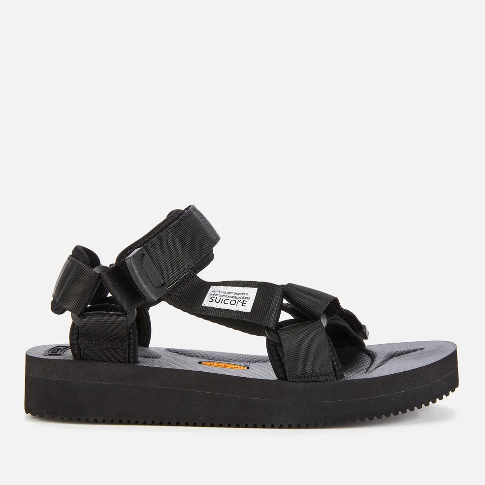 Suicoke Depa-V2 Nylon Sandals - Black Image 1
