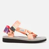 Suicoke Women's Depa Cab Nylon Sandals - Pink/Grey - Image 1