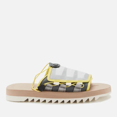 Suicoke Men's Dao-2 Nylon Slide Sandals - Yellow