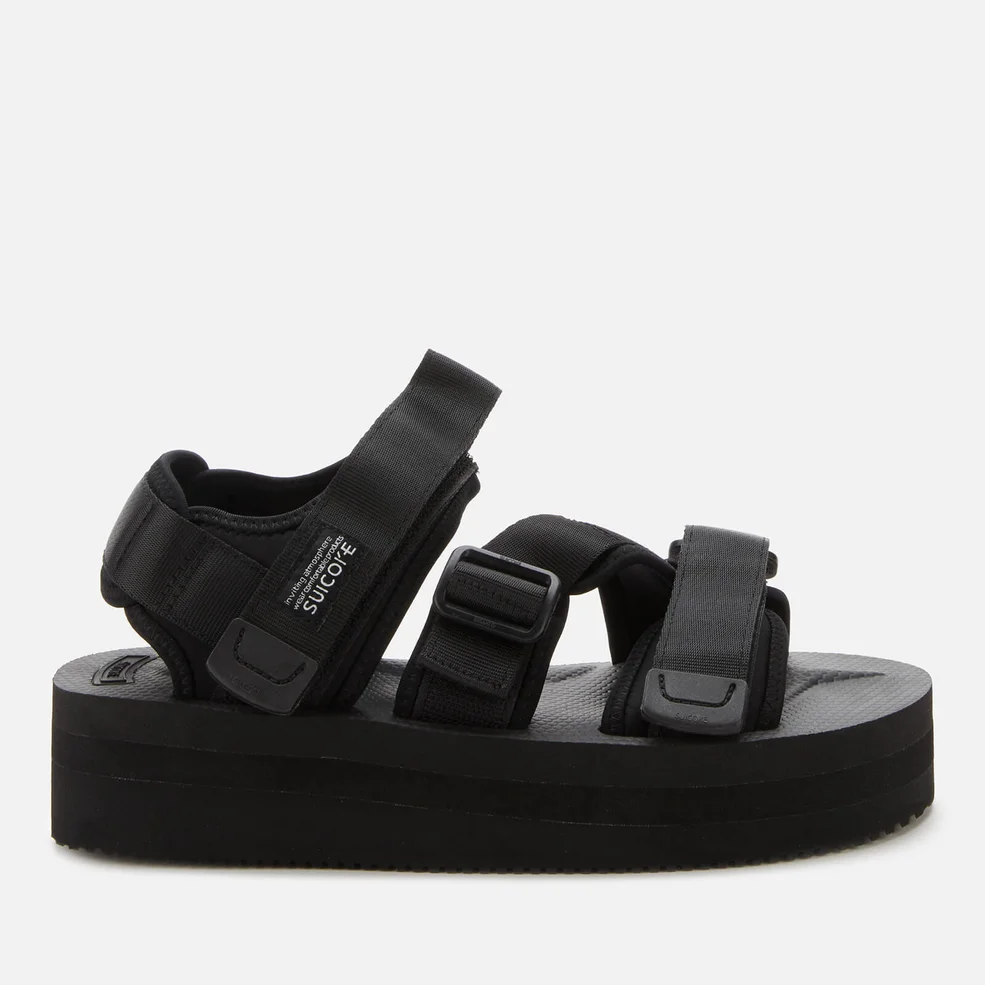 Suicoke Women's Kisee-Vpo Flatform Sandals - Black Image 1