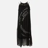 McQ Alexander McQueen Women's Printed Suzuka Maxi Dress - Black - Image 1