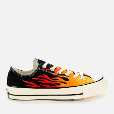 Converse Men's Chuck Taylor All Star 70 Ox Trainers - Black/Enamel Red/Egret