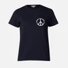 A.P.C. Women's Peace T-Shirt - Dark Navy - Image 1