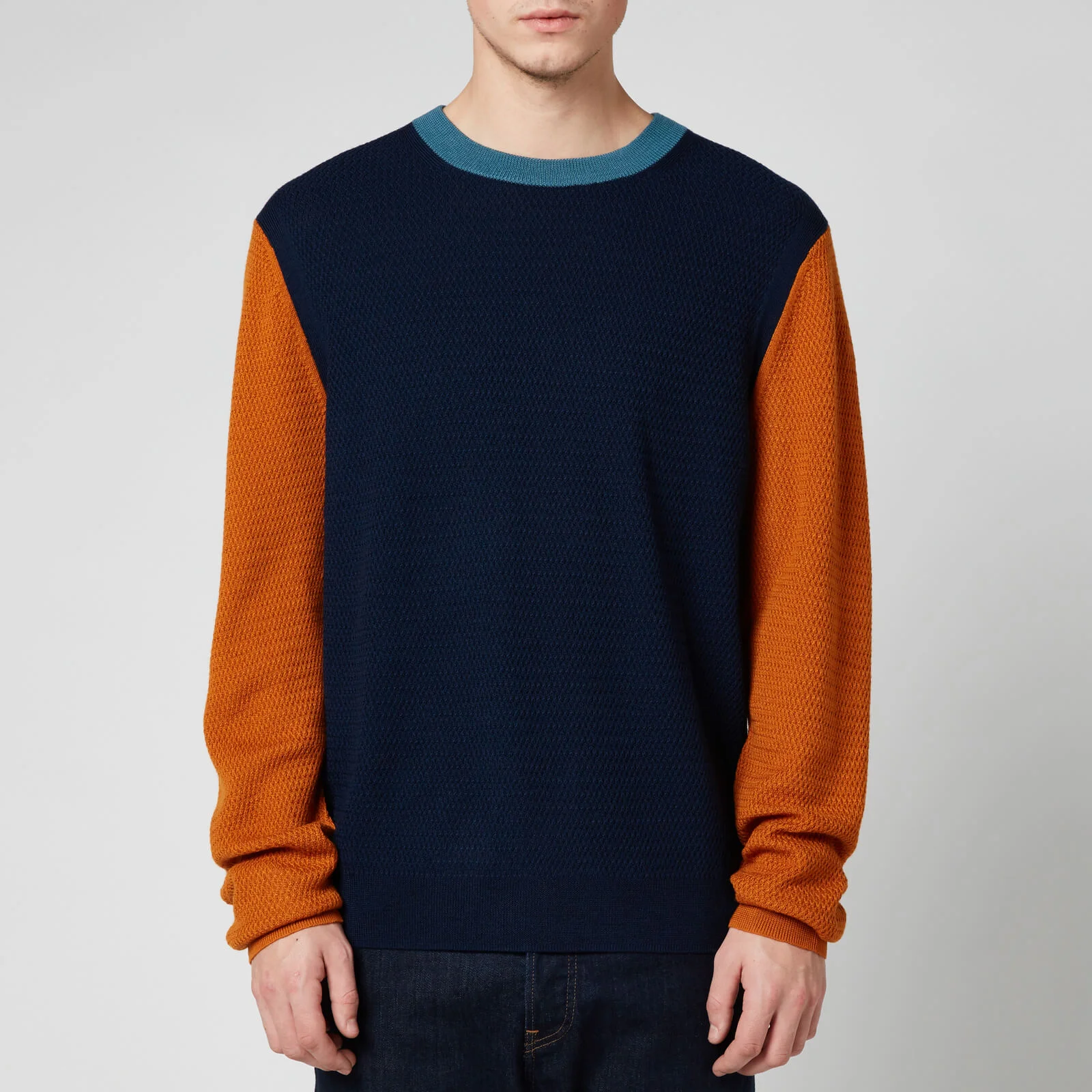 PS Paul Smith Men's Crewneck Sweatshirt - Blue Image 1