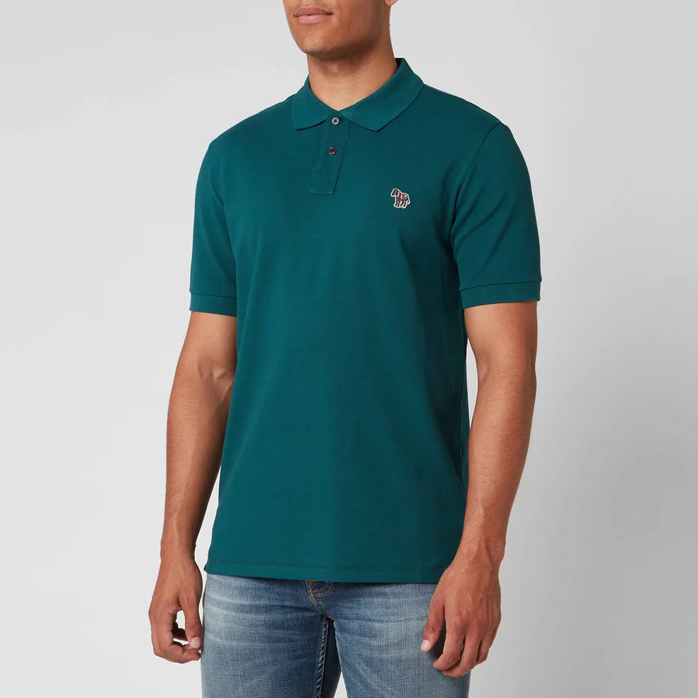 PS Paul Smith Men's Polo Shirt - Green Image 1