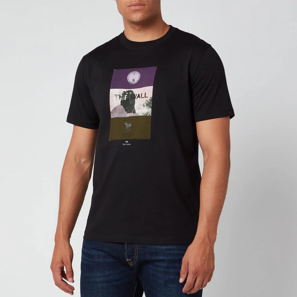 PS Paul Smith Men's Wall T-Shirt - Black Image 1