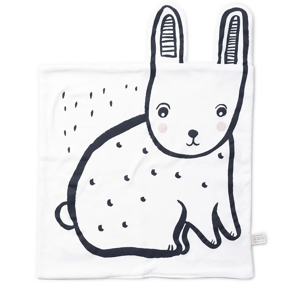 Wee Gallery Organic Snuggle Blanket - Bunny Image 1