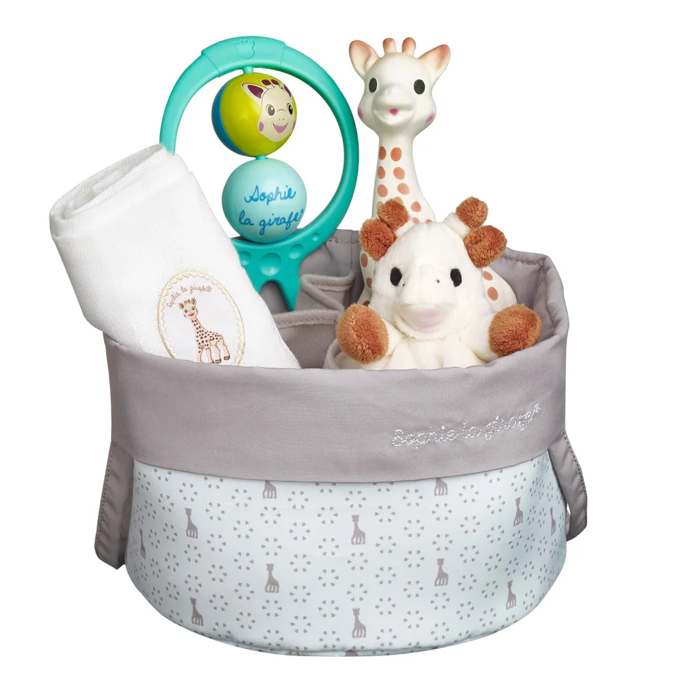 Sophie la Girafe Birth Basket Gift Set Image 1