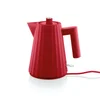 Alessi Electric Kettle - Plisse Red - 1L - Image 1