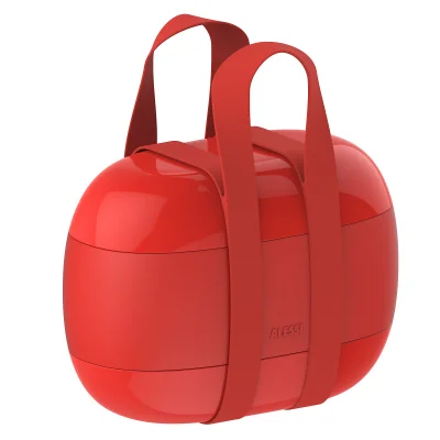 Alessi Lunch Box Food à Porter - Red