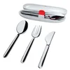 Alessi Travel Cutlery - Silver - Image 1