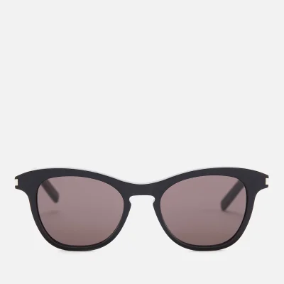 Saint Laurent Women's Oversized Acetate Sunglasses - Black