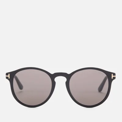 Tom Ford Men's Ian Soft Rounded Sunglasses - Black