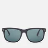 Tom Ford Men's Stephenson Sunglasses - Matte Black/Green - Image 1
