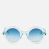 Moncler Men's Round Acetate Sunglasses - Blue - Image 1