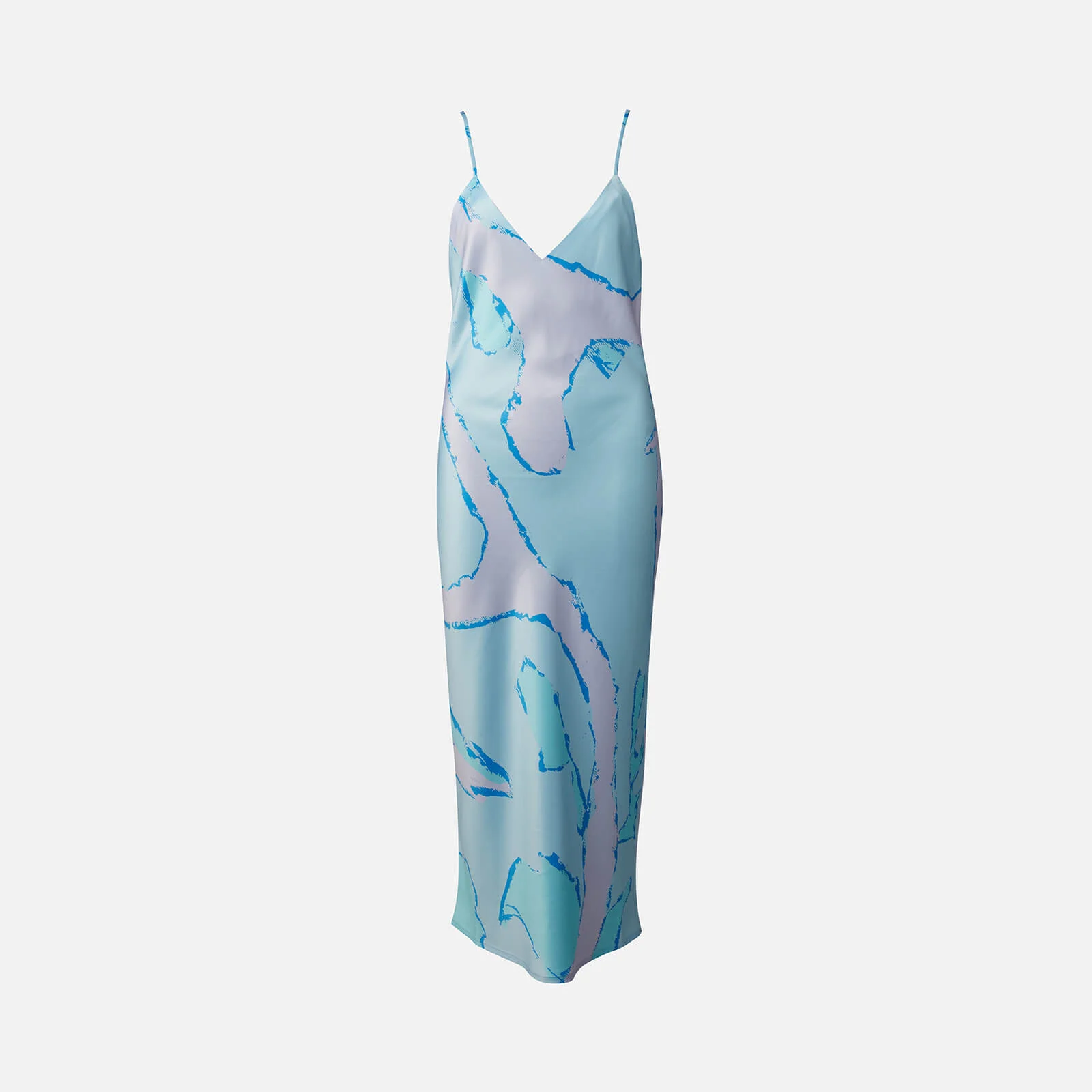 Simon Miller Women's Esmond Abstract Slip Dress - Blue Image 1