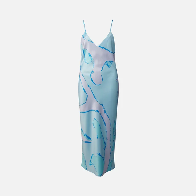 Simon Miller Women's Esmond Abstract Slip Dress - Blue