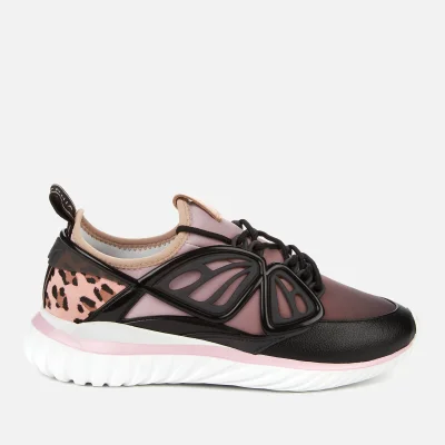 Sophia Webster Women's Fly-By Running Style Trainers - Black/Pink