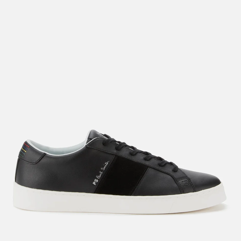 PS Paul Smith Men's Lowe Leather Low Top Trainers - Black Image 1
