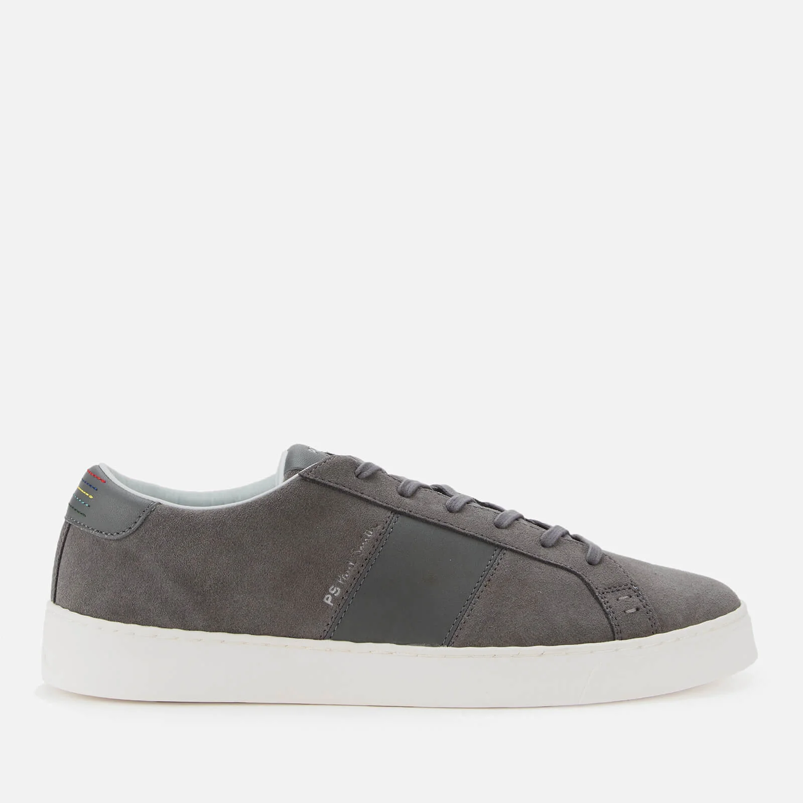 PS Paul Smith Men's Lowe Suede Low Top Trainers - Grey Image 1