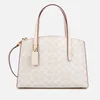 Coach Women's Signature Charlie 28 Carryall Tote Bag - Chalk - Image 1