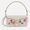 Coach Women's Signature Floral Embroidery Tabby Shoulder Bag 26 - Chalk - Image 1