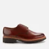 Grenson Men's Curt Hand Painted Leather Derby Shoes - Tan - Image 1