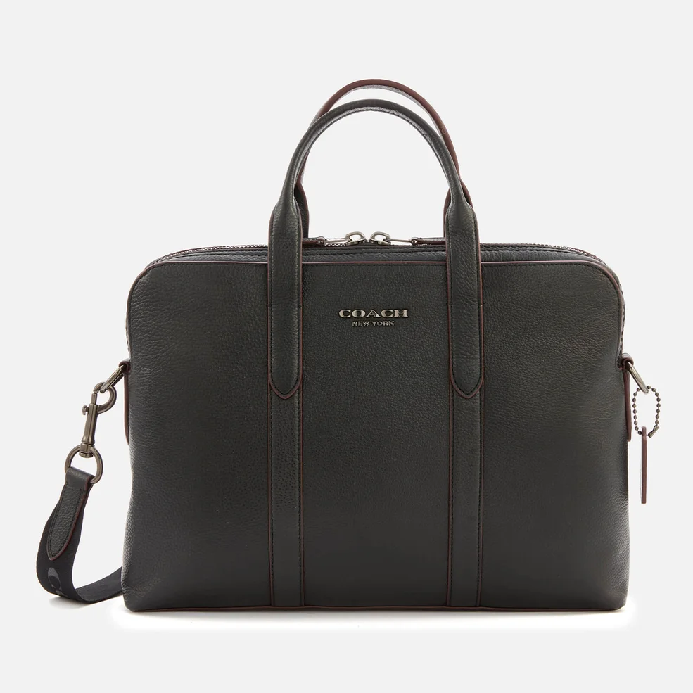 Coach Men's Metropolitan Soft Briefcase - Black Image 1