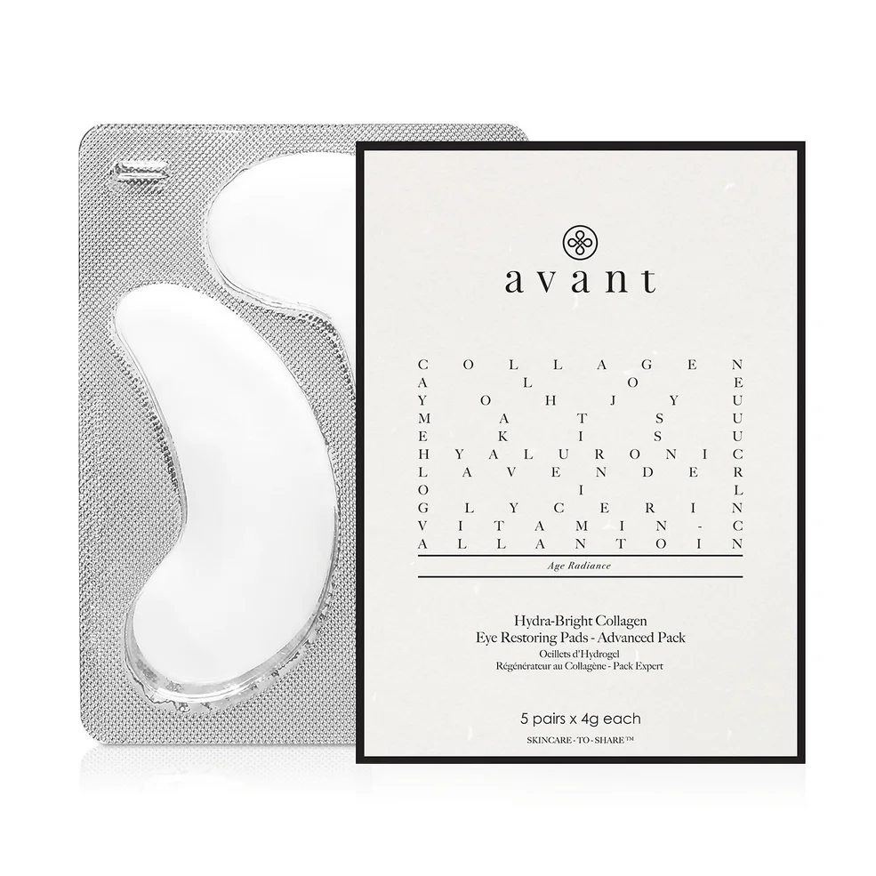Avant Skincare Advanced Pack Hydra-Bright Collagen Eye Restoring Pads (Pack of 5 Pairs) Image 1