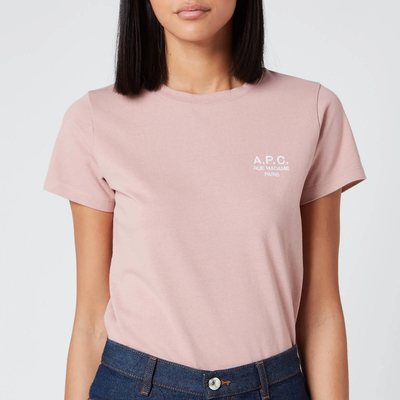 A.P.C. Women's Denise T-Shirt - Fae Vieux Rose Image 1