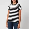Polo Ralph Lauren Women's Stripe Short Sleeve T-Shirt - White/Polo Black - Image 1
