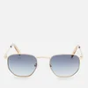 Le Specs Women's Alto Metal Frame Sunglasses - Bright Gold Smoke - Image 1