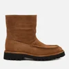 KENZO Women's K-Mount Suede/Shearling Lined Boots - Brown - Image 1