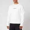 Maison Margiela Men's Embroidered Logo Sweatshirt - Off White - Image 1