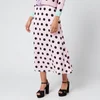 Olivia Rubin Women's Penelope Skirt - Black/Pink Polka Dot - Image 1
