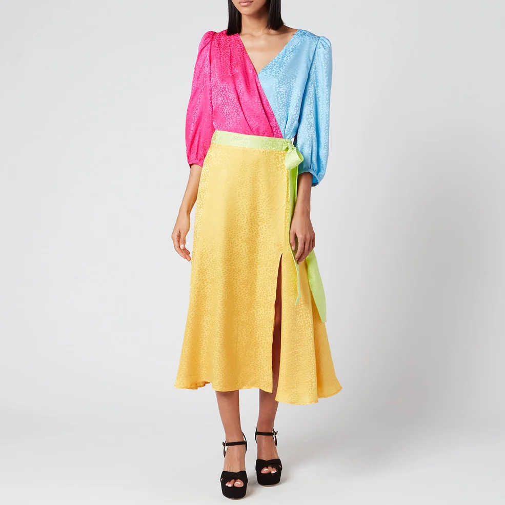 Olivia Rubin Women's Paloma Dress - Colourblock Image 1