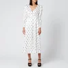 Olivia Rubin Women's Valentina Dress - White Polka Dot - Image 1