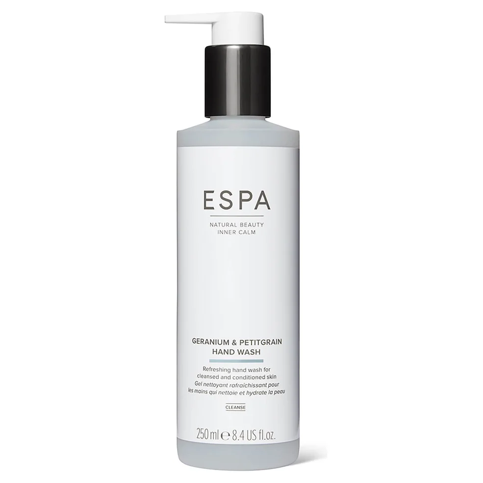 ESPA Essentials Geranium and Petitgrain Hand Wash 250ml Image 1