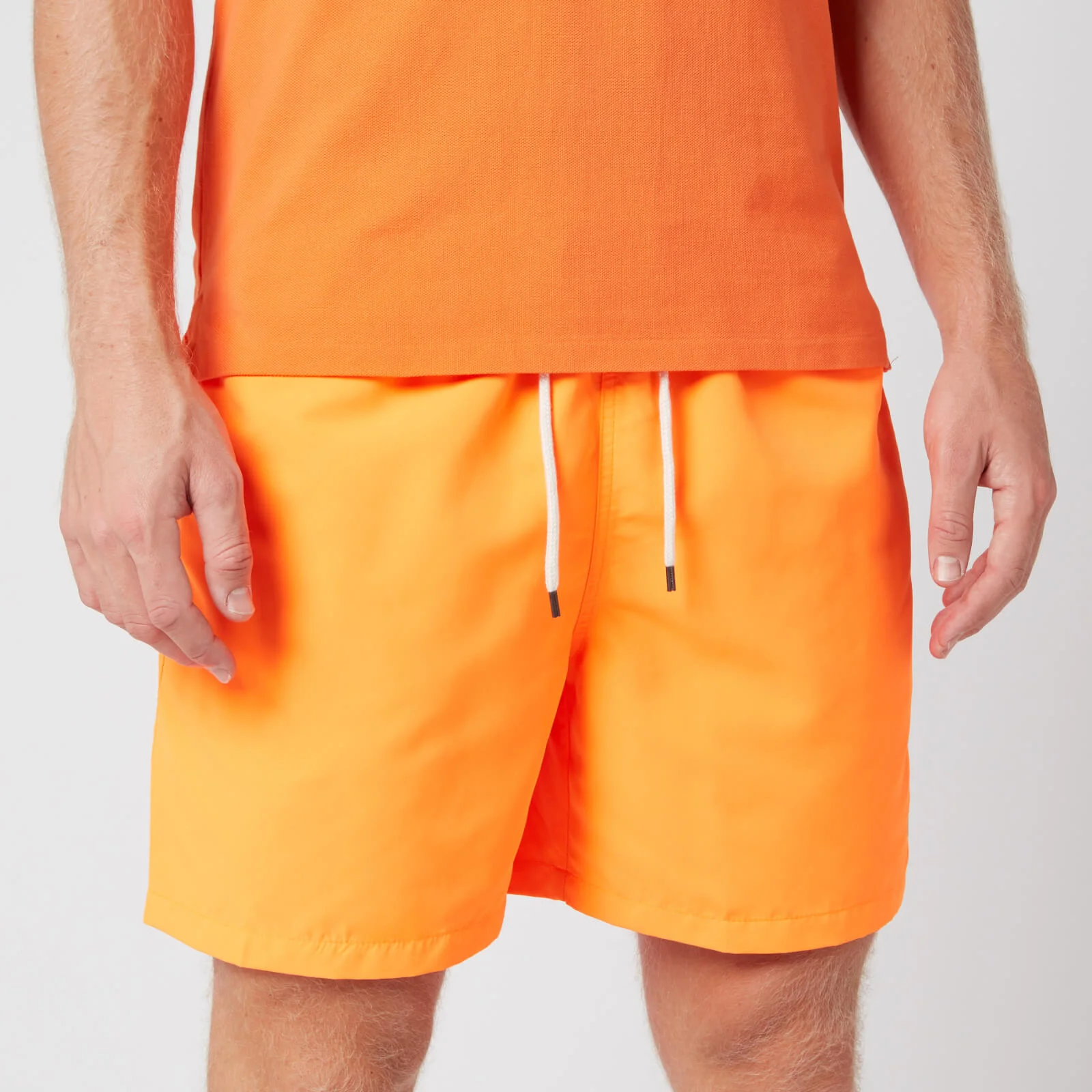 Polo Ralph Lauren Men's Traveller Swim Shorts - Orange Flash Image 1
