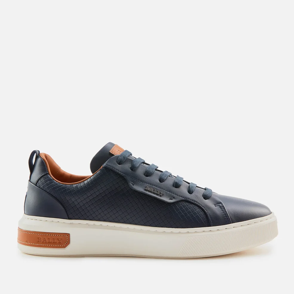Bally Men's Mickey I Leather Trainers - Ink Image 1