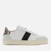 Axel Arigato Women's Dunk 2.0 Leather Trainers - White/Snake/Black - Image 1