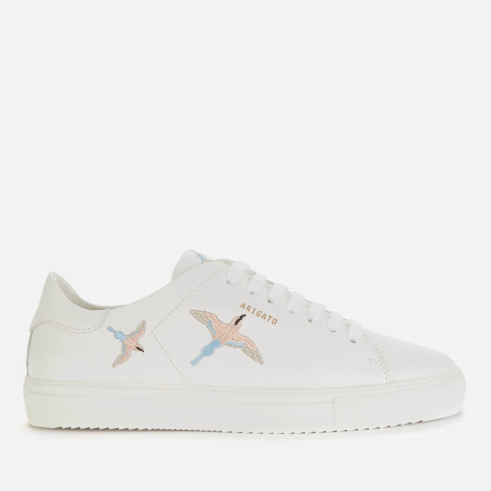 Axel Arigato Women's Clean 90 Bird Leather Cupsole Trainers - White/Blue/Pink Image 1