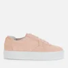 Axel Arigato Women's Platform Suede Trainers - Pale Pink - Image 1
