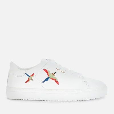 Axel Arigato Kids' Clean 90 Bird Leather Cupsole Trainers - White